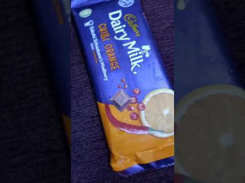 Dairy Milk Orange Chilli #shorts #trending #dairymilk #cadbury