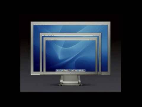 Apple WWDC 2004 Keynote - The first aluminum Apple Cinema Displays introduction