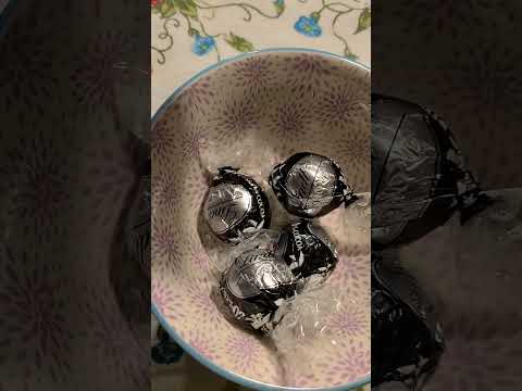 Lindt Lindor extra dark chocolates #shorts #lindt #chocolate