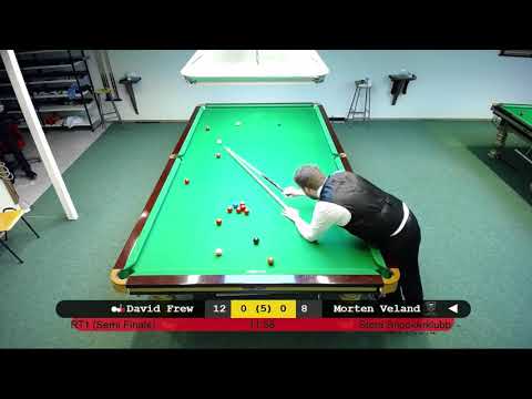 Semifinale: David Frew - Morten Veland, RT1 Stord 2017