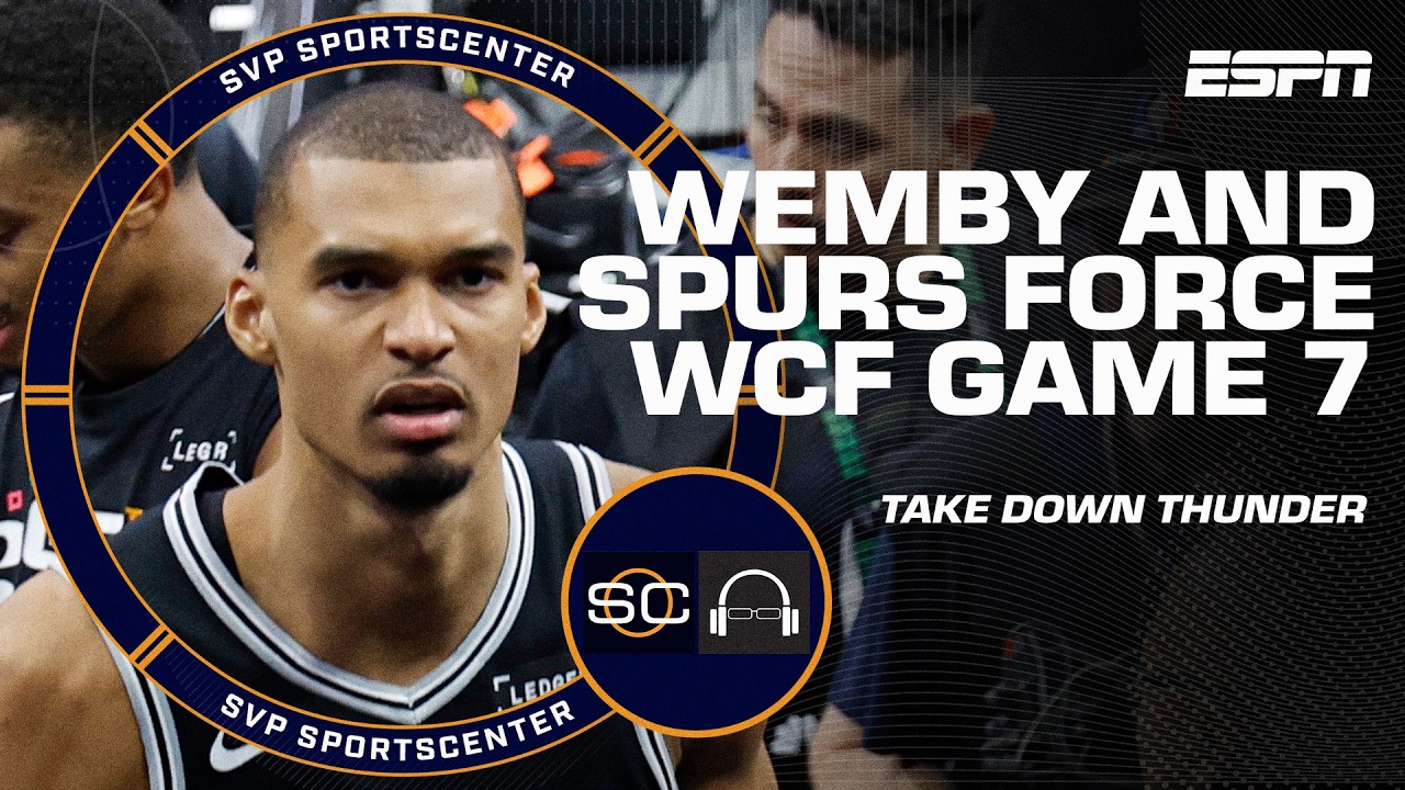 GAME 7 FORCED ‼️ Wemby leads Spurs past SGA & OKC in WCF Game 6 👀 | SC with SVP