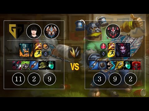 GEN Clid Olaf vs Elise Jungle - KR Challenger Patch 10.11