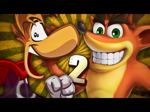 Rayman VS. Crash Bandicoot II [Batalha de Gigantes] ft. Enygma