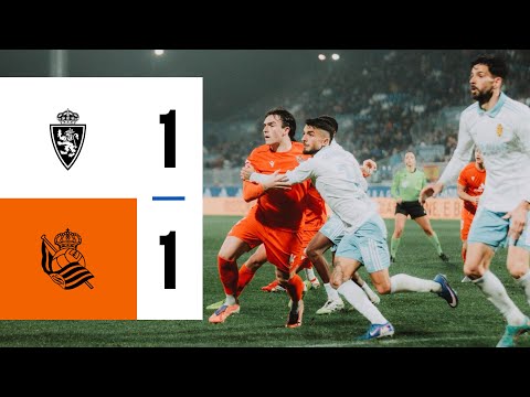 HIGHLIGHTS | Liga Hypermotion 25-26 | J22 | Real Zaragoza 1-1 Sanse | Real Sociedad