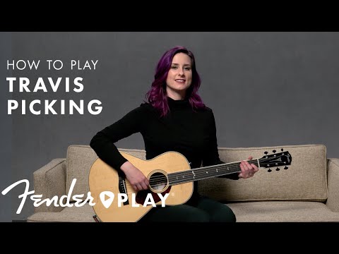 How to Play the Travis Picking Technique | Fender Play | Fender