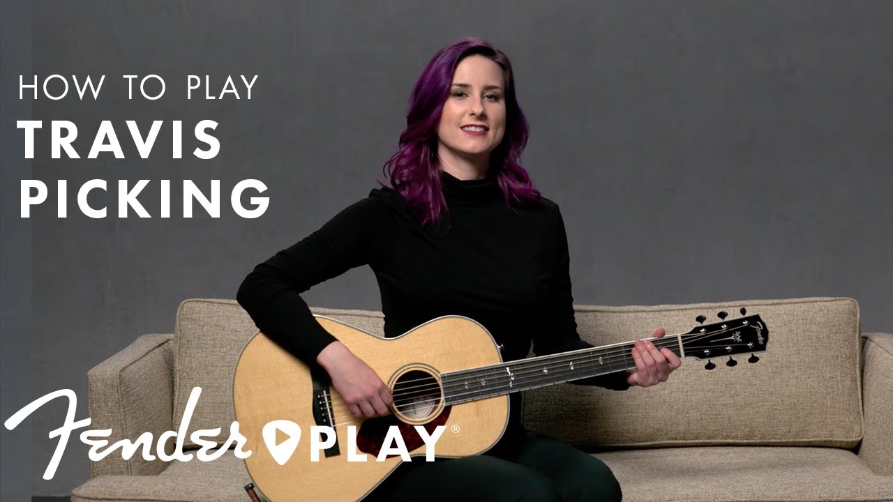 How to Play the Travis Picking Technique | Fender Play | Fender - YouTube