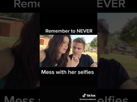 Delete it now selfie