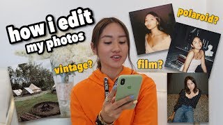 I SHARED MY SECRET EDITING APPS?? (film, polaroid, and vintage effects!)
