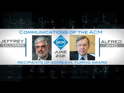 June 2021 CACM: 2020 ACM A.M. Turing Award
