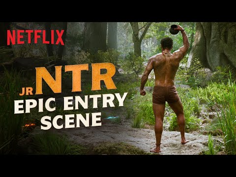 Jr. NTR's Entry Scene | RRR (Hindi) | Netflix India