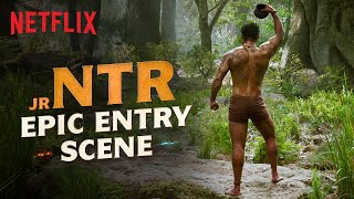 Jr NTRs Entry Scene  RRR (Hindi)  Netflix India