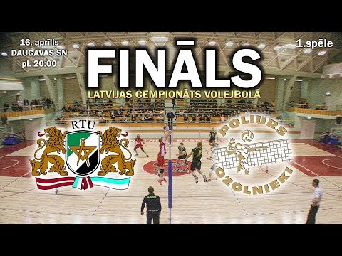 2016.04.16 VK Poliurs/Ozolnieki vs RTU/Robežsardze LČ FINĀLS 1.sp 5. seta galotne