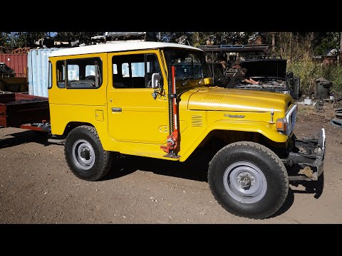 FJ40 Built on a budget at home