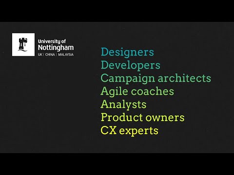 Recruiting Digital Experts: Cutout Animation | Educational | University of Nottingham