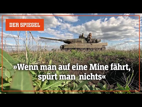 Ukrainekrieg: Unterwegs mit einer Leopard-2-Besatzung | DER SPIEGEL