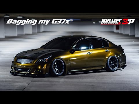 Bagging my G37x Sedan on Airlift 3P