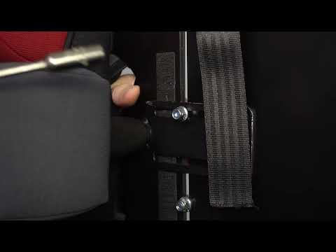 Installation swing away trunk supports