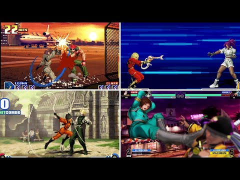 Evolution of Whip Super Special Moves in SNK games (1999-2024)