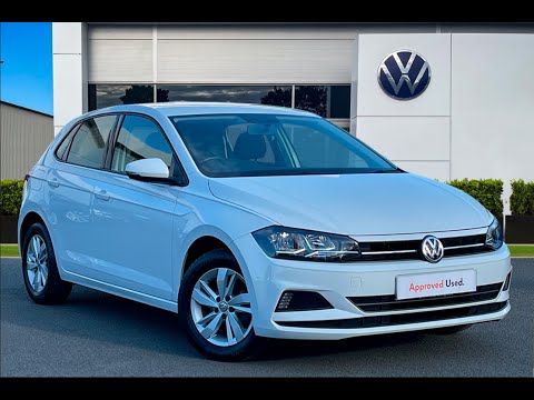 Approved Used Volkswagen Polo SE 1.0TSI 95PS in Pure White - AP18PVZ - Crewe Volkswagen