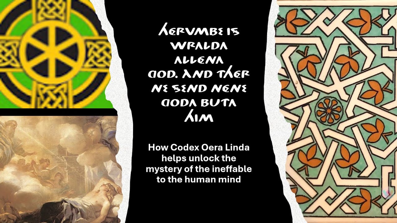 Understanding God: as portrayed in Codex Oera Linda