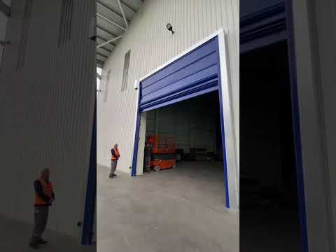 high-speed PVC fold-up door