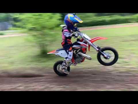 KTM 50 SX wheelie monster!