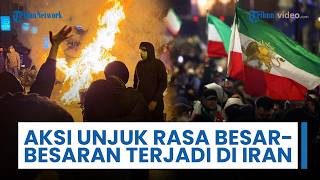 Aksi Unjuk Rasa Besar-besaran Terjadi di Berbagai Kota Iran, Dukung Angkatan Bersenjata & Hizbullah