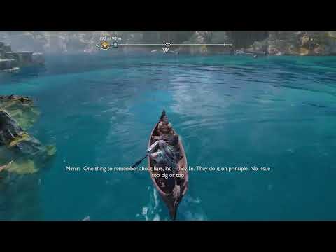 Mimir wisdom about liars God Of War Ragnarok