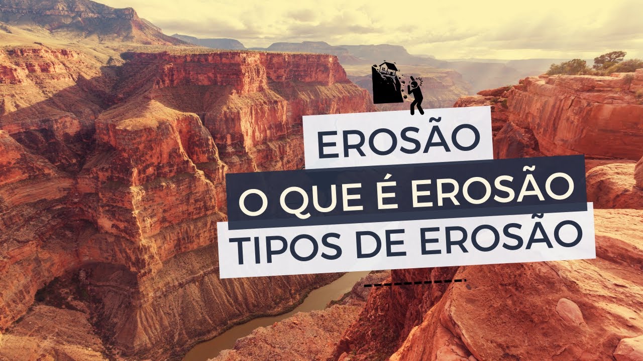 Erosão e seus processos - O que é erosão? Tipos de erosão
