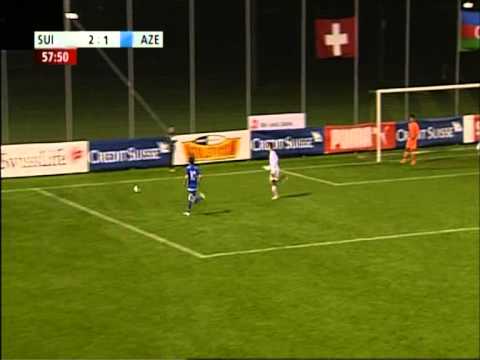 25.10.2012. Switzerland U15 - Azerbaijan U16 - 4:3 (goal Viqar Alibabayev)