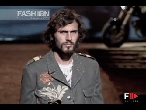 ROBERTO CAVALLI Fall Winter 2001 2002 Menswear Milan - Fashion Channel