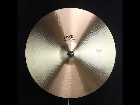 Paiste 24" Formula 602 Classic Medium Ride - 3943g (video demo) image 2