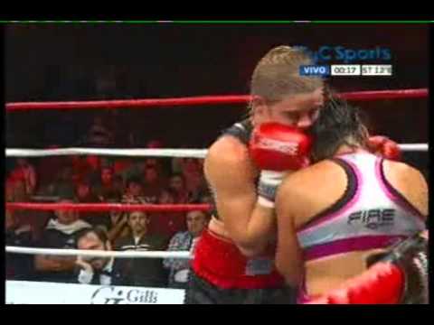 Daniela BERMUDEZ vs Guadalupe MARTINEZ - WBA - Full Fight - Pelea Completa