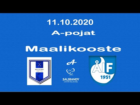 Maalikooste  Helsinki United - ÅIF (A-poikien 2.divisioona 11.10.2020)