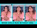 When Girls Run Without Bra Anisha Dixit Shorts