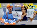 Blippi And Meekah Learn Science At The Children S Museum Educational Videos For Kids