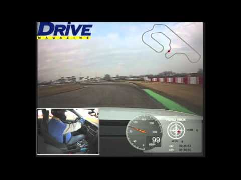 Audi RS5 lapping wet Serres Circuit - by DRIVE Magazine