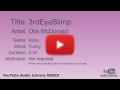 3rdEyeBlimp Otis McDonald Rock Funky YouTube Audio Library BGM