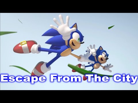 Sonic ~ Escape From the City (Classic) ~ 1 year anniversary AMV