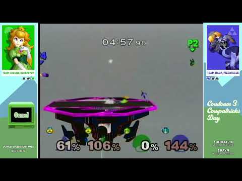 Cowtown 3: Cowpatrick’s Day - Cheunk/Blorppppp vs. Hada/Fizzwiggle - Melee Doubles