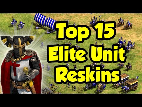 Top 15 Elite unit reskins from the April patch (AoE2)