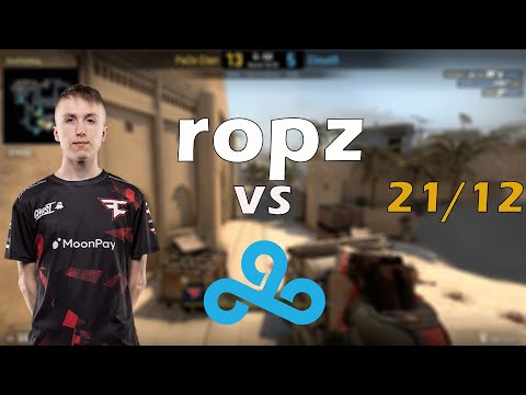 CS:GO POV Demo FaZe Ropz (21/13) vs Cloud9 (de_mirage) @ IEM Dallas 2023