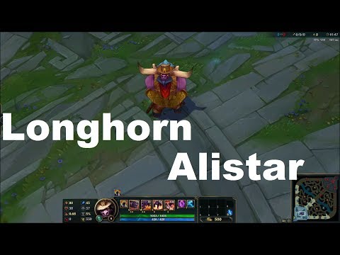 Longhorn Alistar SkinSpotlight - League of Legends