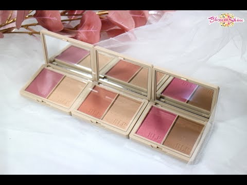 BLP Beauty Face Glow Bronzer, Blush, Highlighters Swatches All Shades