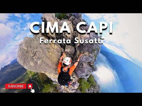 Ferrata Susatti | Cima Capi il balcone sul Lago di Garda