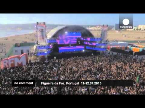 RFM Somnii Sunset  Beats on the beach Figueira da Foz in Portugal 2015