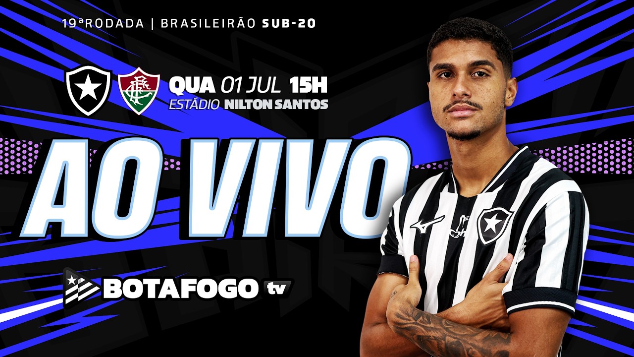 AO VIVO | Botafogo enfrenta o Fluminense no Nilton Santos pelo Brasileirão Sub-20