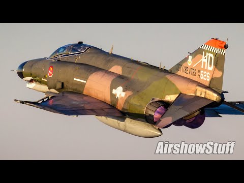 USAF F-4 Phantom II Twilight Demonstration - EAA AirVenture Oshkosh