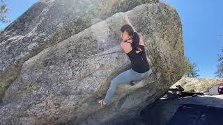 Video thumbnail of Resolution, V4. Lake Tahoe