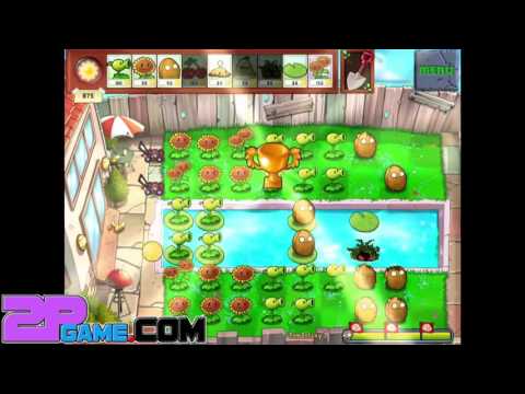 Plants vs Zombies - Mini-Games: ZomBotany 2 - Walkthrough [All Achievements]